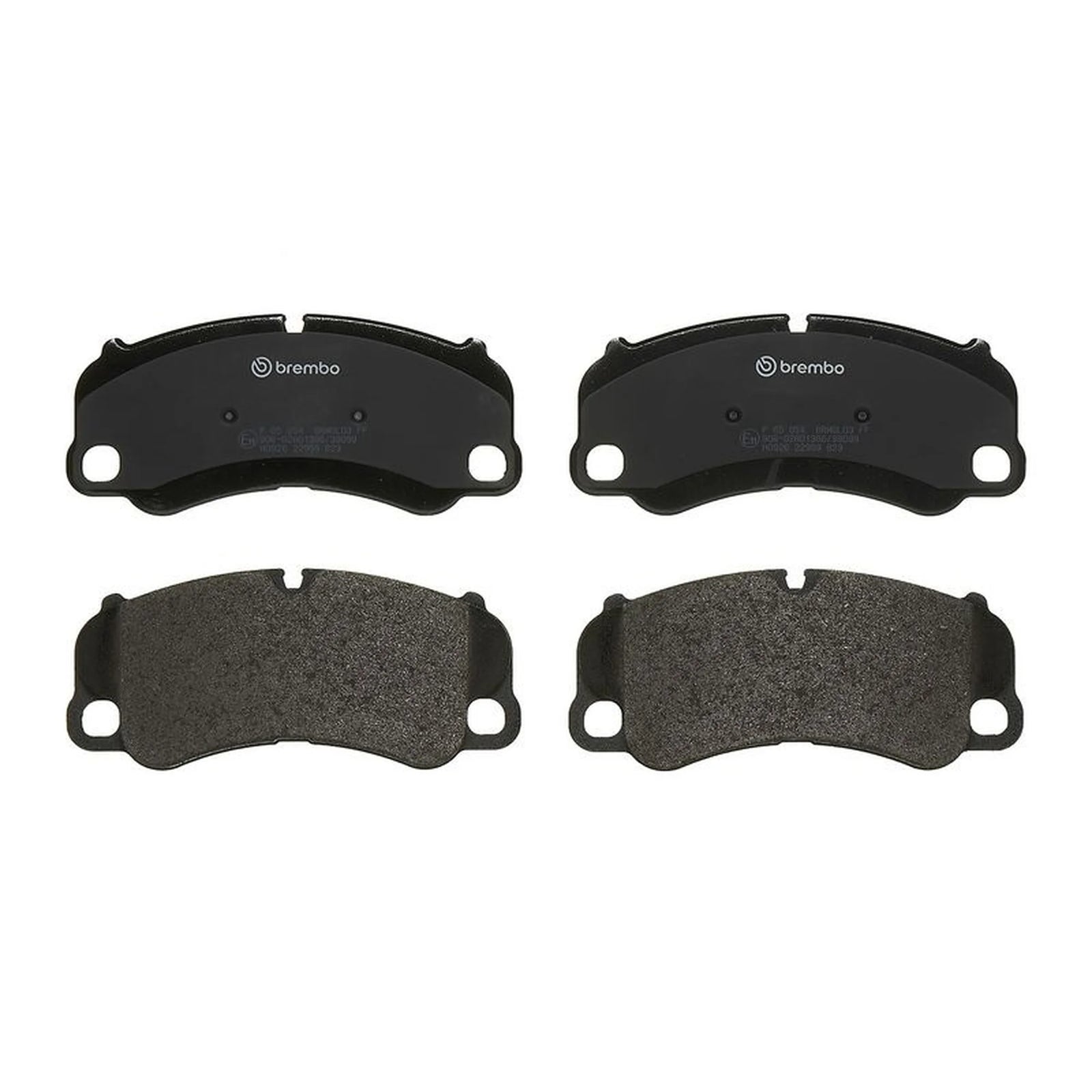 Brembo 4 x Front Brake Pad Set fits Porsche 911 2019-2025 3.0 3.8