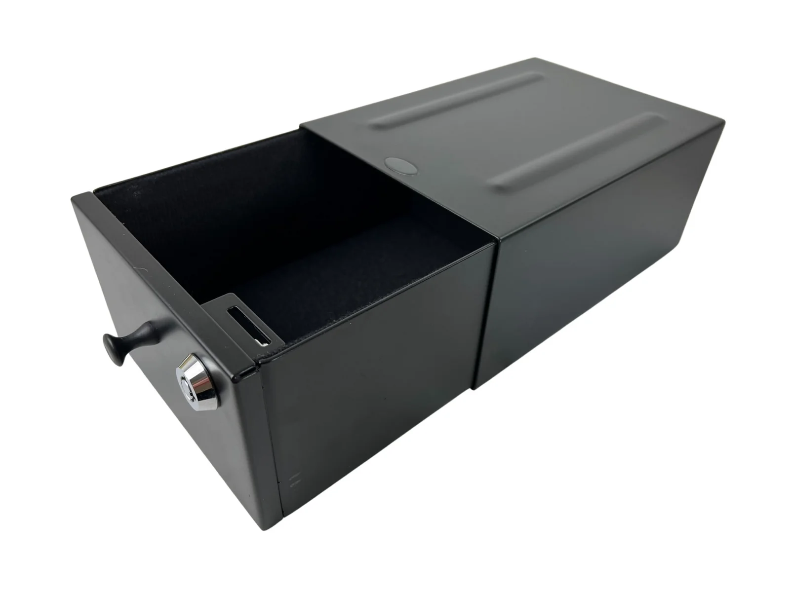 Milenco Caravan Safe – Floor-Mount Security Box with Fitting Kit (10×15×22cm), 2 Keys (1427)