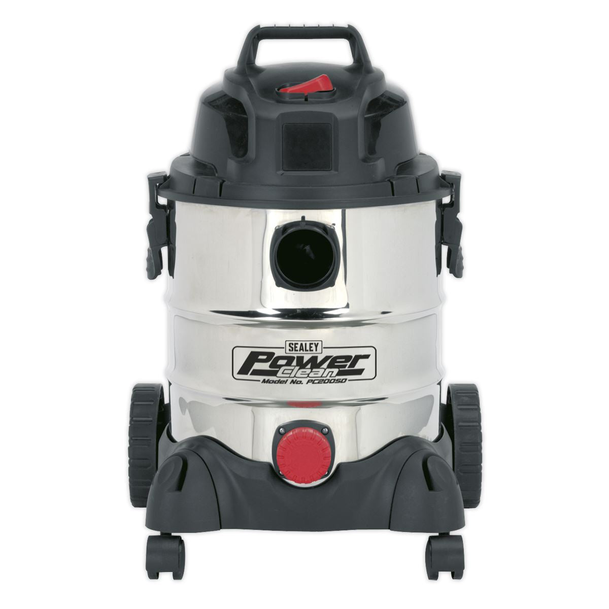 Sealey Vacuum Cleaner Industrial Wet & Dry 20L 1250W/230V Stainless Drum PC200SD