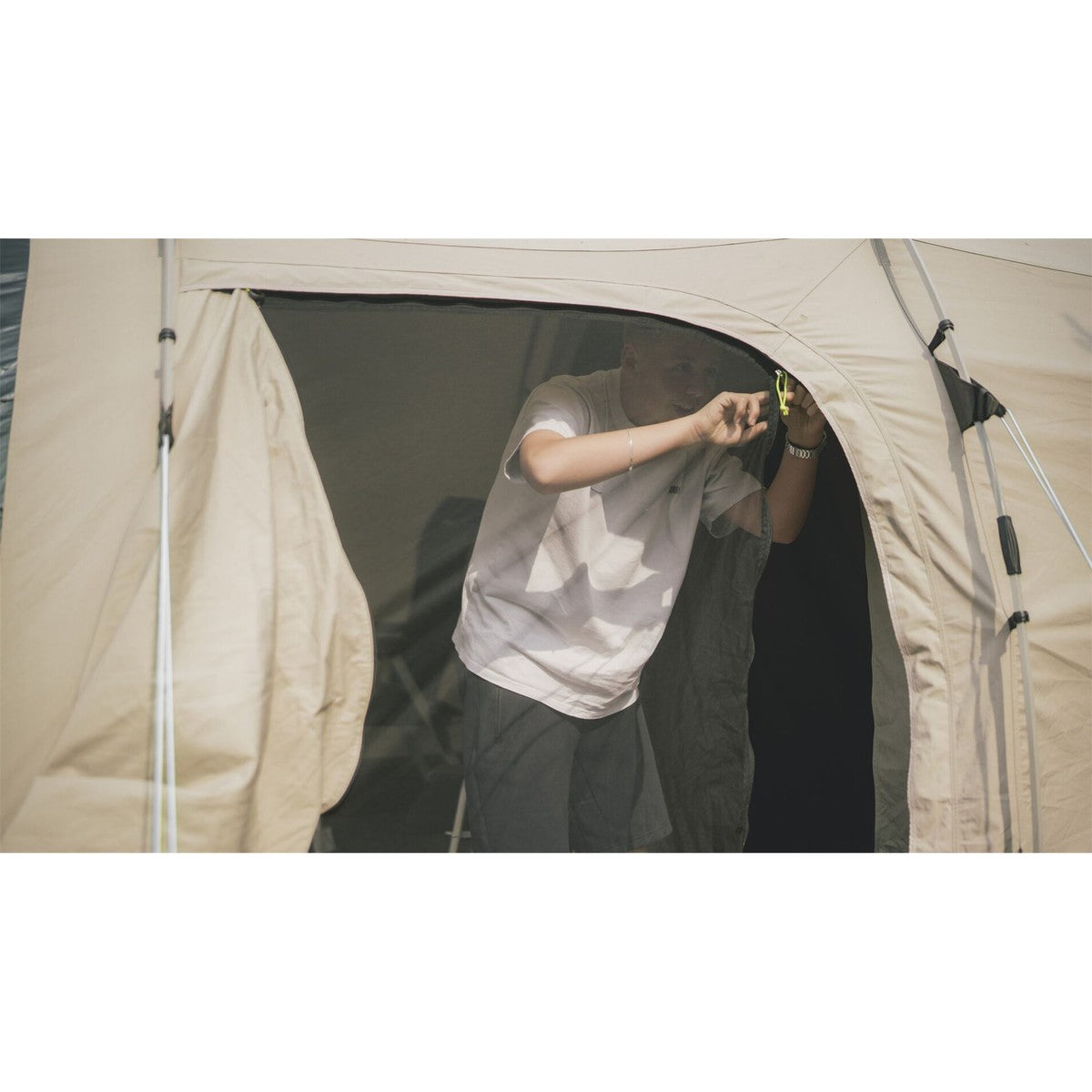 Outwell Edmonds 6 TC 6 Berth Four Room Tunnel Tent