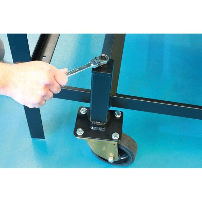 Laser EV Battery Adjustable Mobile Bench SWL 800kg 8339