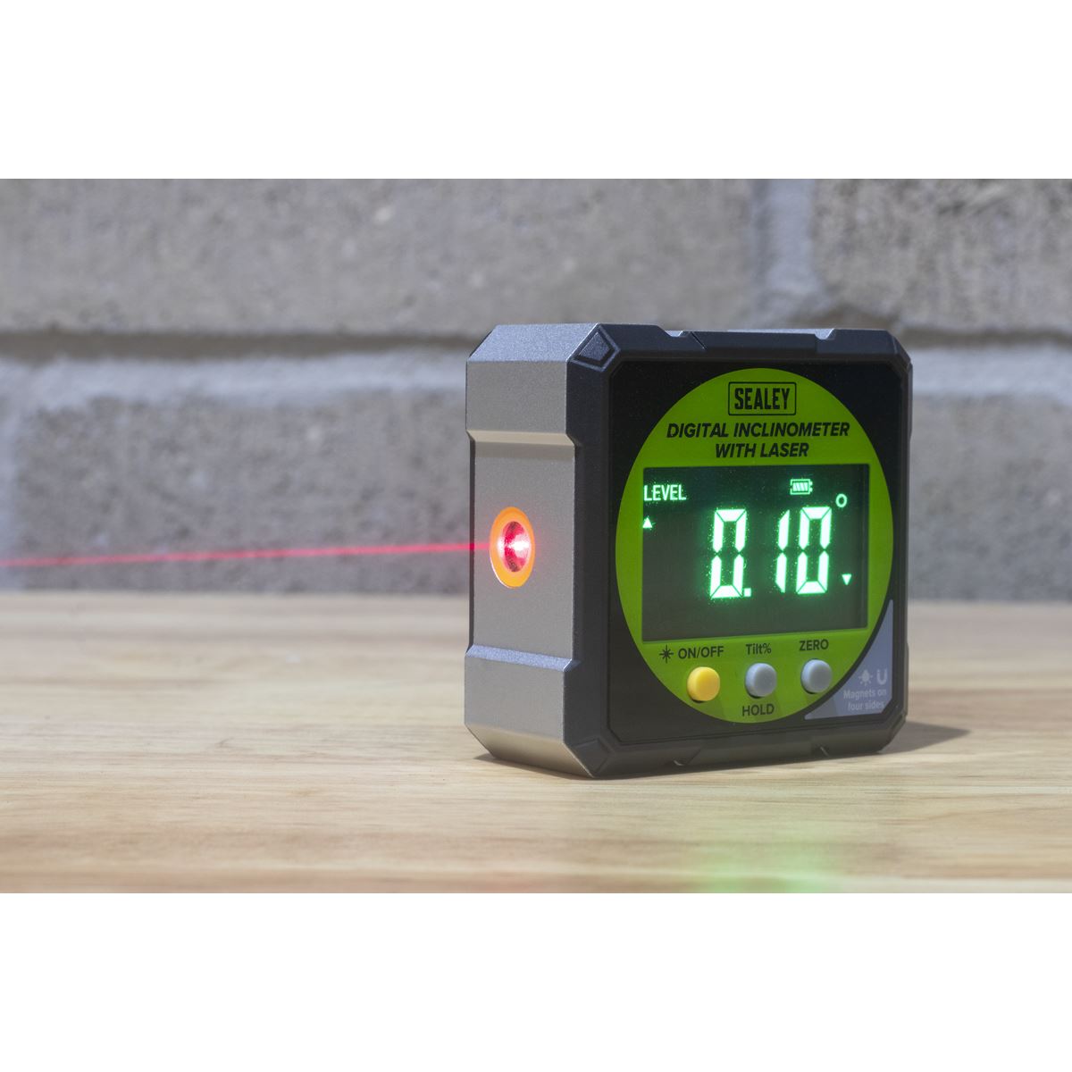 Sealey Inclinometer Digital with Laser AK9991