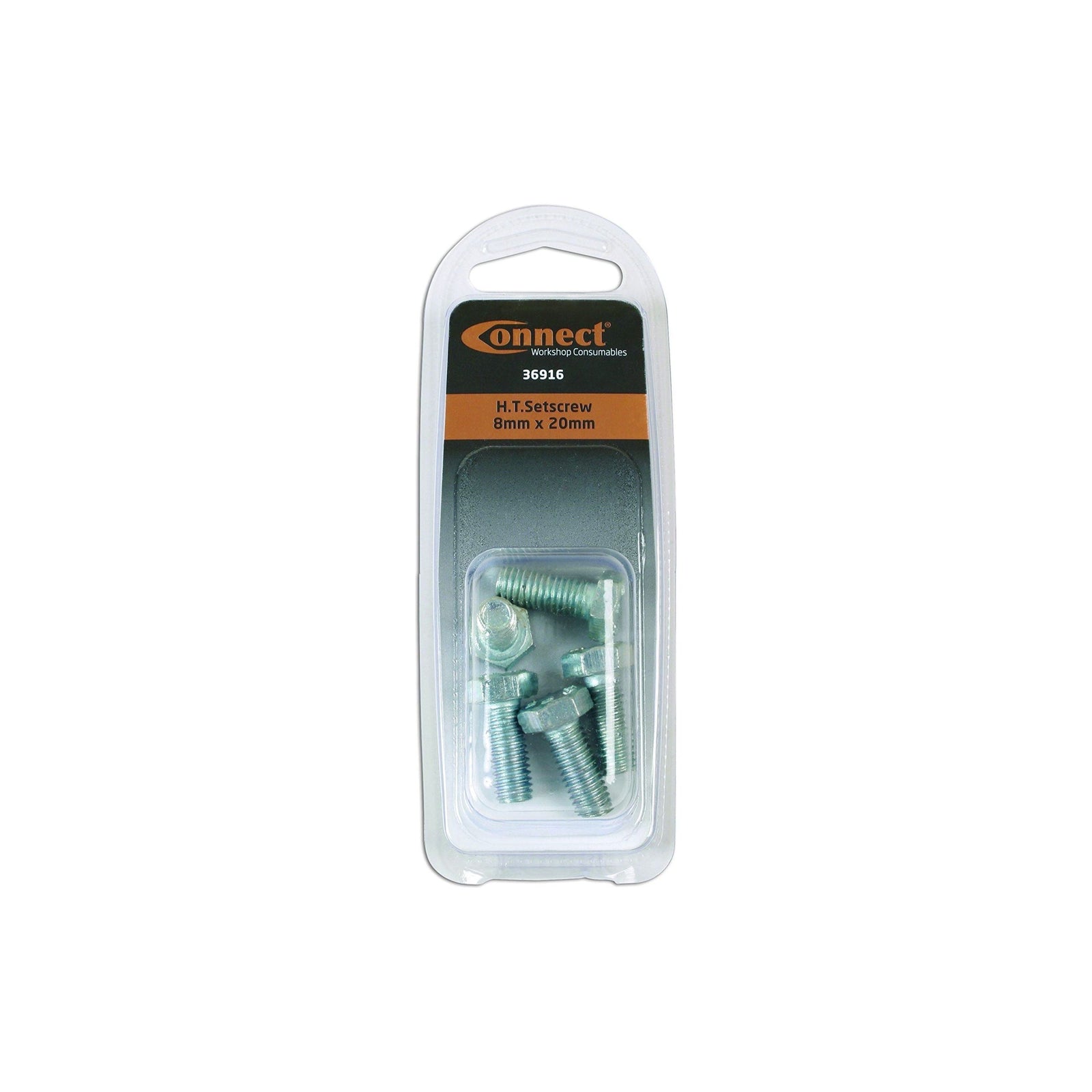 Connect Hi-Tensile Bolts M8 x 1.25 x 20mm 5pc 36916