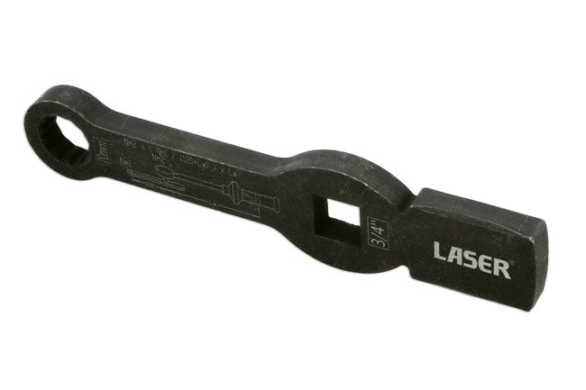 Laser HGV Brake Caliper Wrench - 20mm Bi-Hex