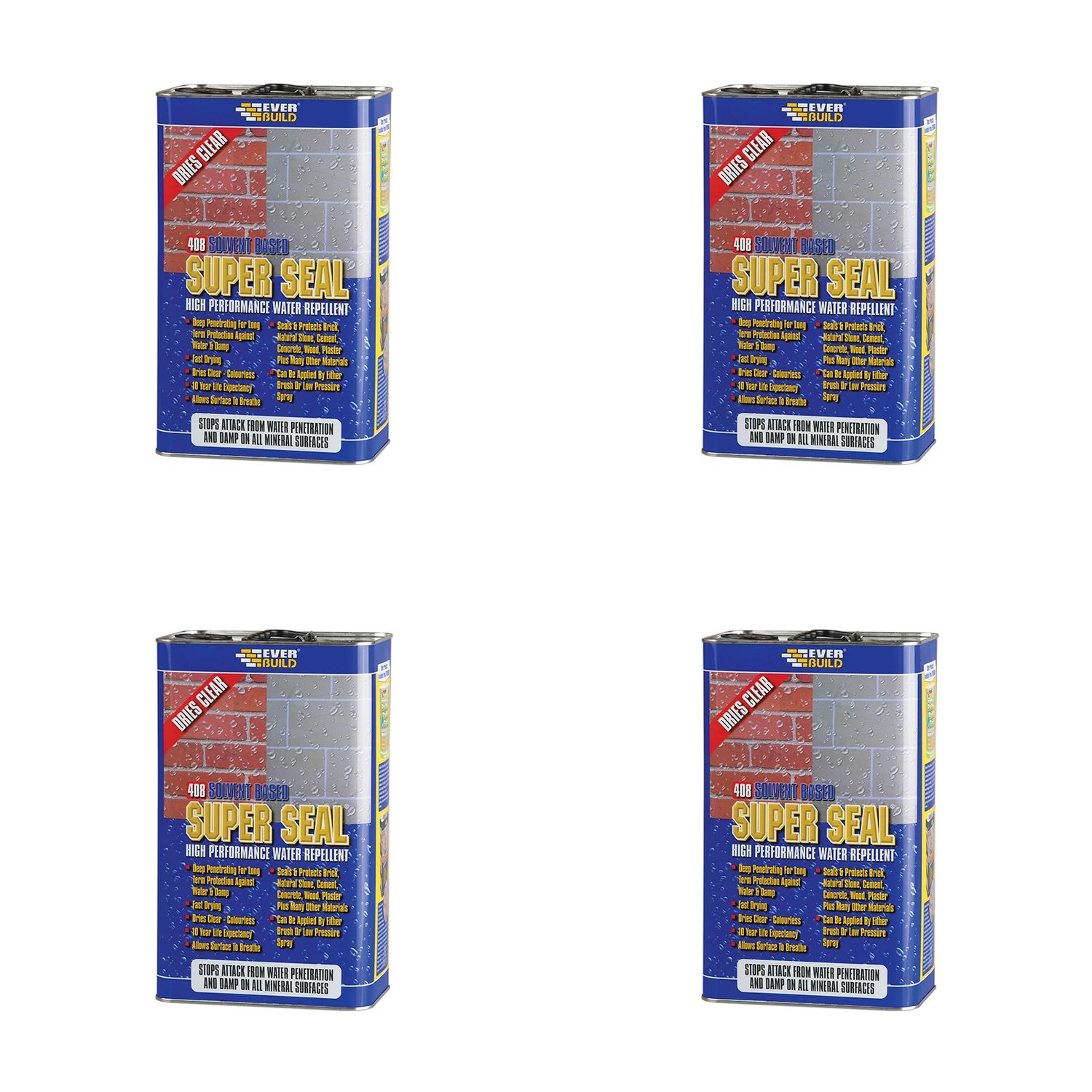 Everbuild Sika 408 Super Seal (Exterior Wall Seal) 5 Litre - 489023