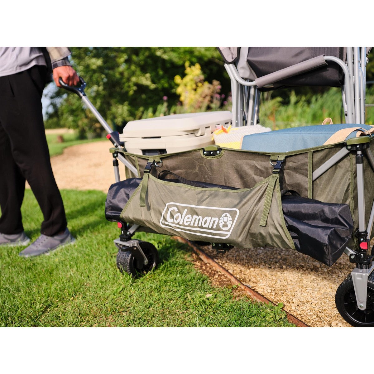 Coleman Ultimate Terrain Wagon Pull Along Trolley Cart 180kg