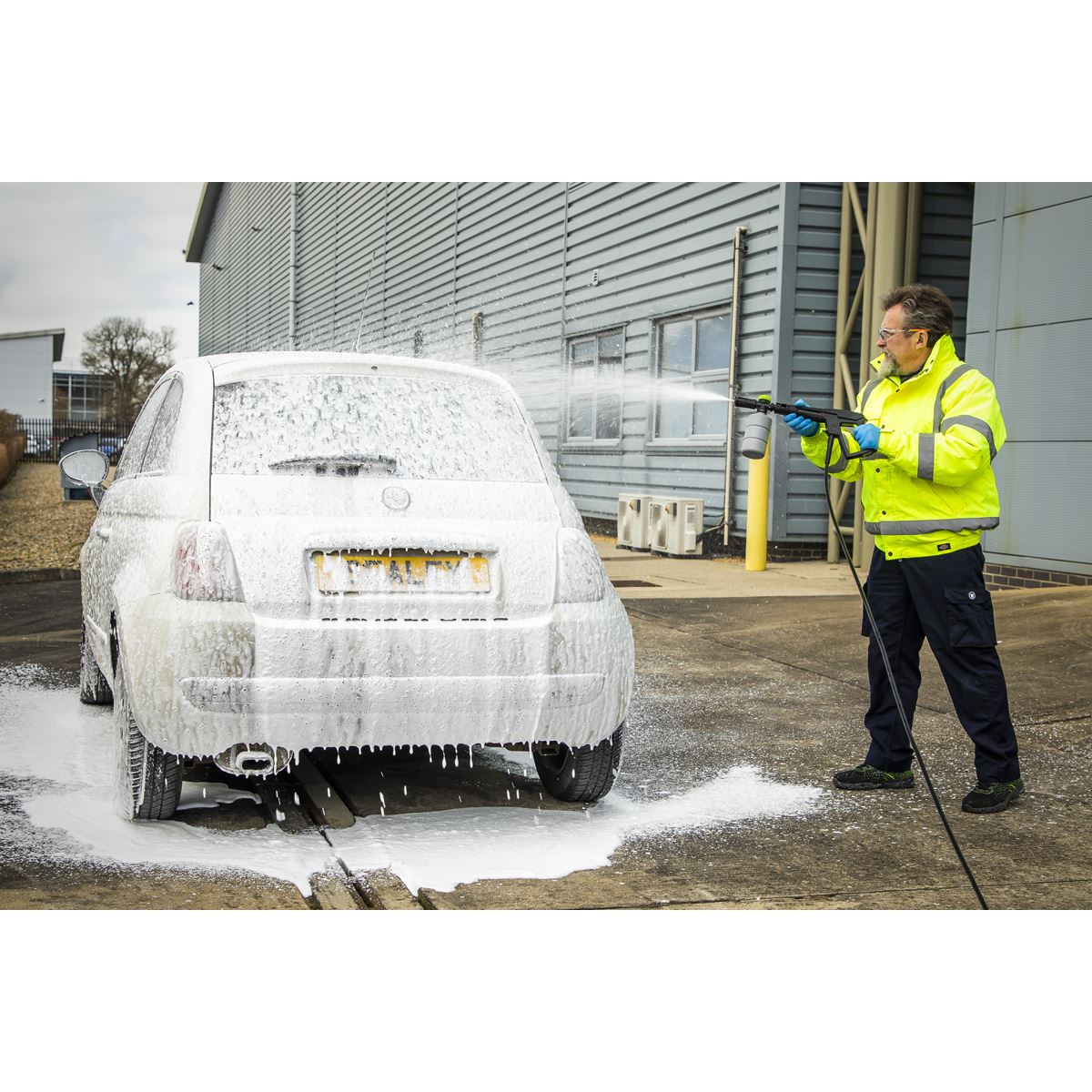 Sealey Pressure Washer with Snow Foam 100bar 390L/hr PW1610COMBO