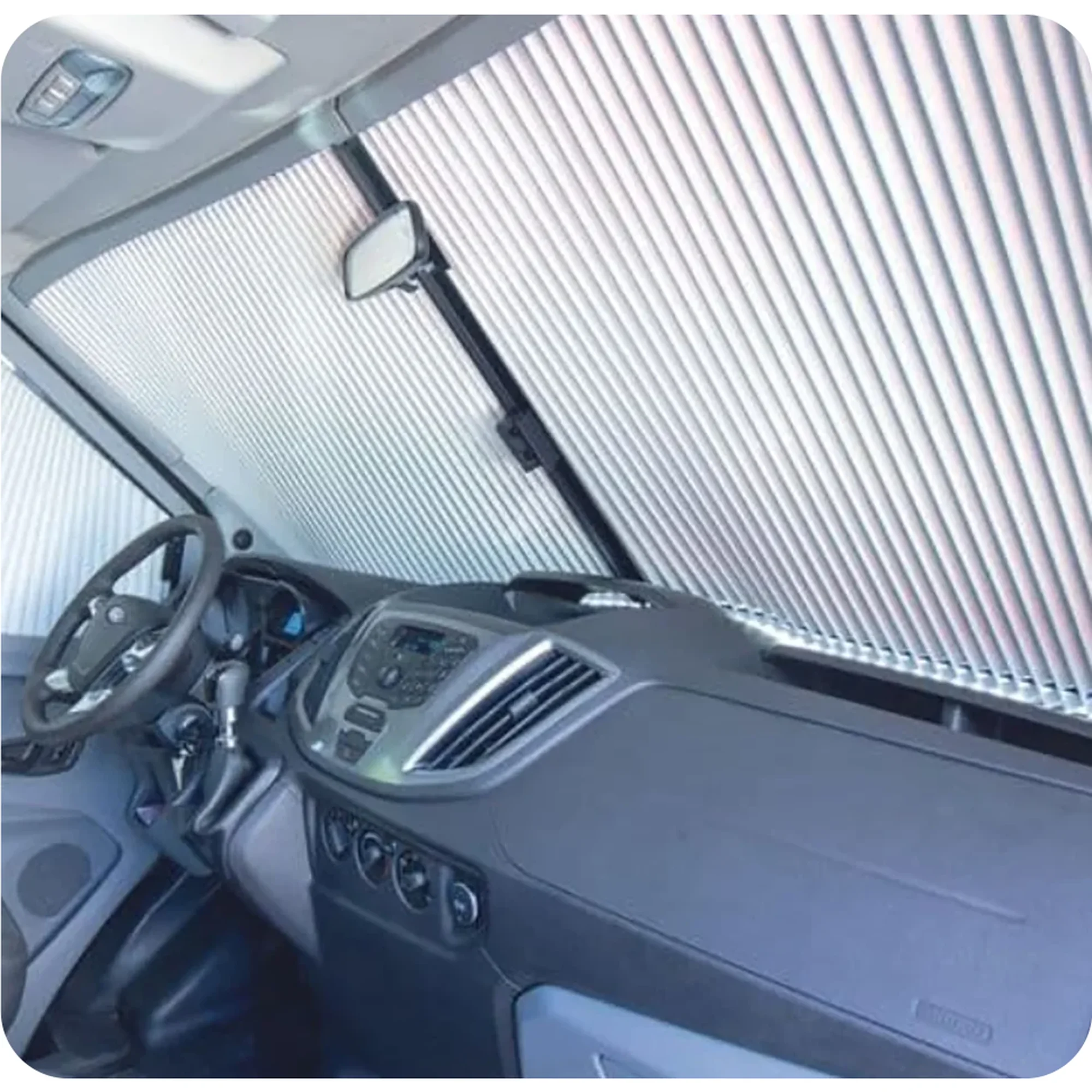 Remis Front Cab Blind for Ford Transit V363 with Sensor