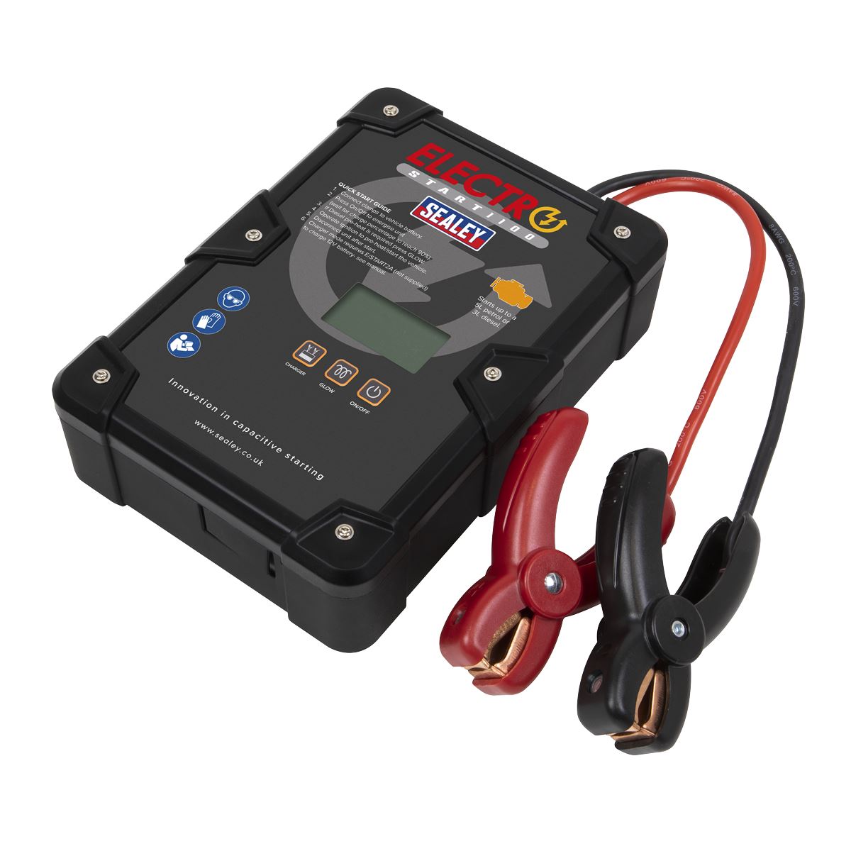 Sealey ElectroStart® Batteryless Power Start 1100A 12V