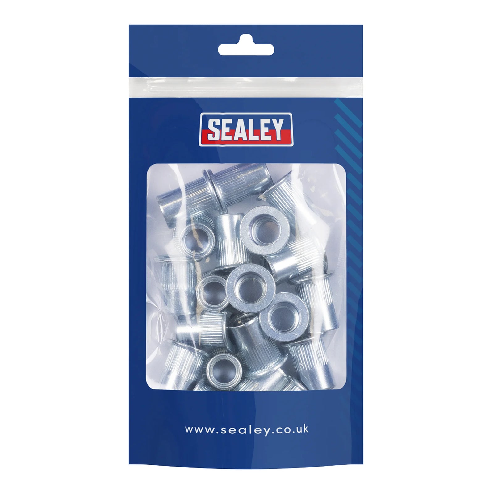 Sealey Rivet Nut M12 Splined Threaded Insert - 25 Pack