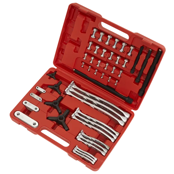 Sealey Gear Reversible Puller Set 4pc Triple Leg AK79