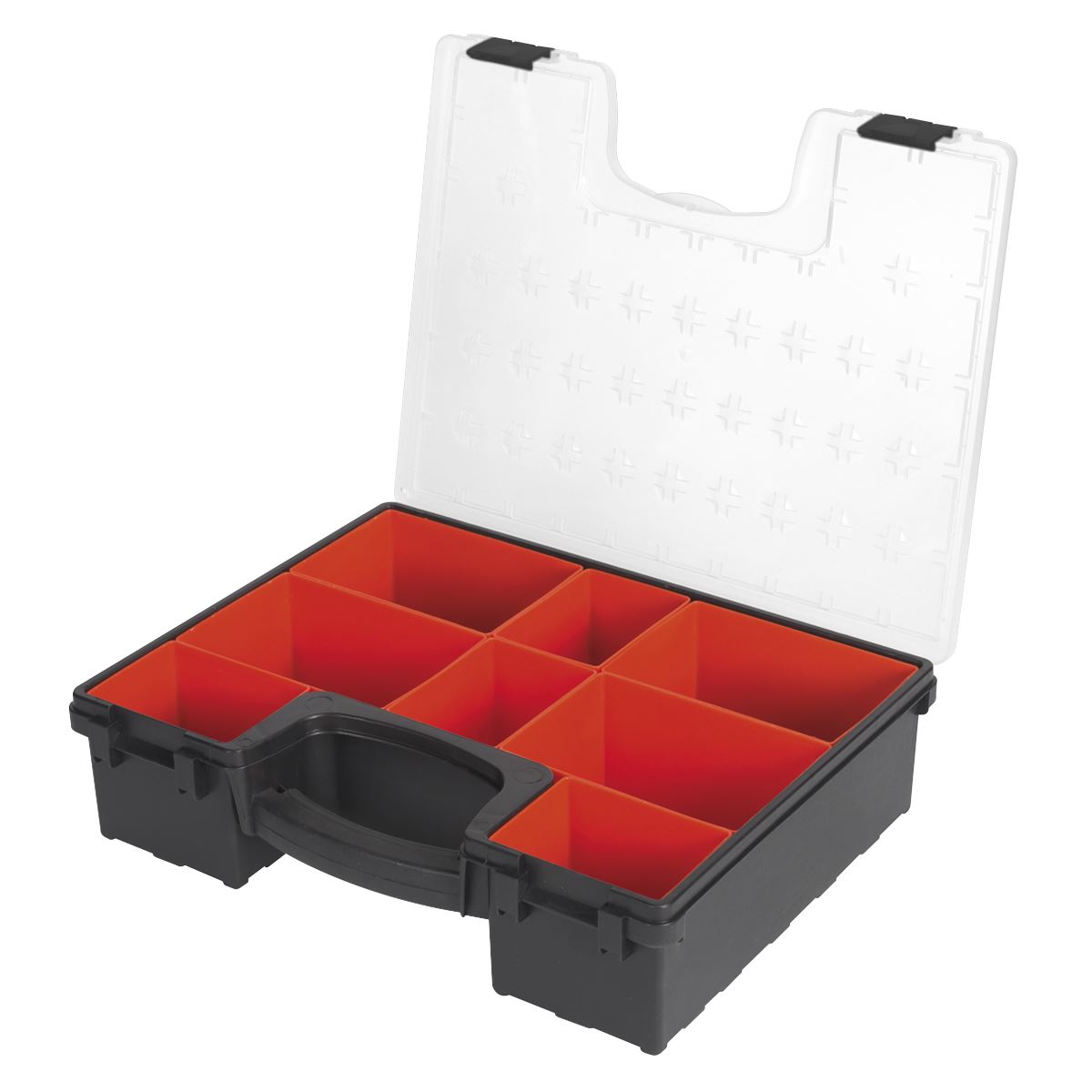 Parts Storage Case With 8 Removable Compartments