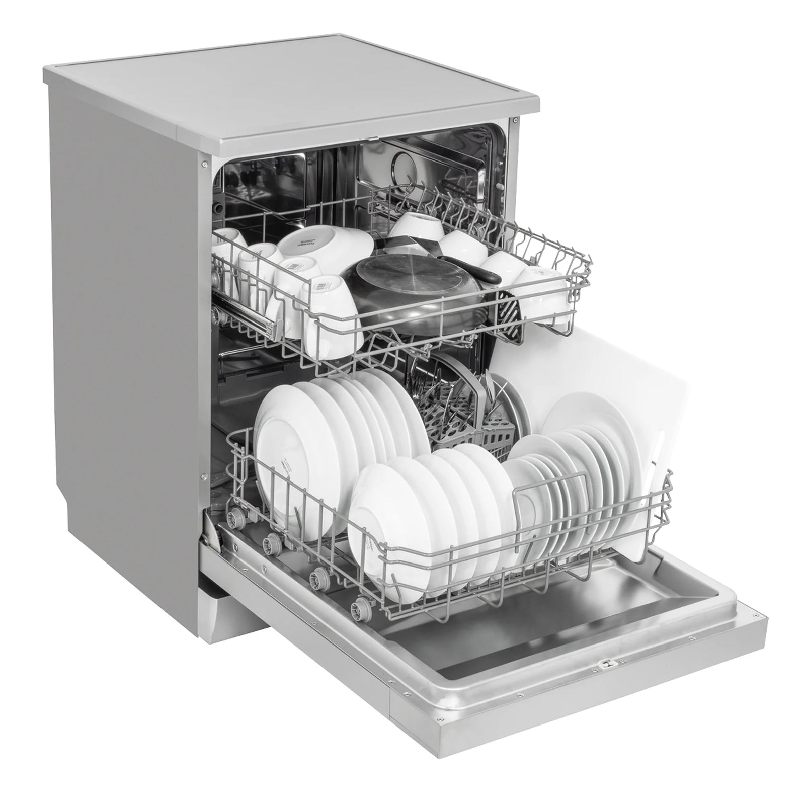 Baridi Freestanding Dishwasher DH280 60cm 13 Place Settings Silver