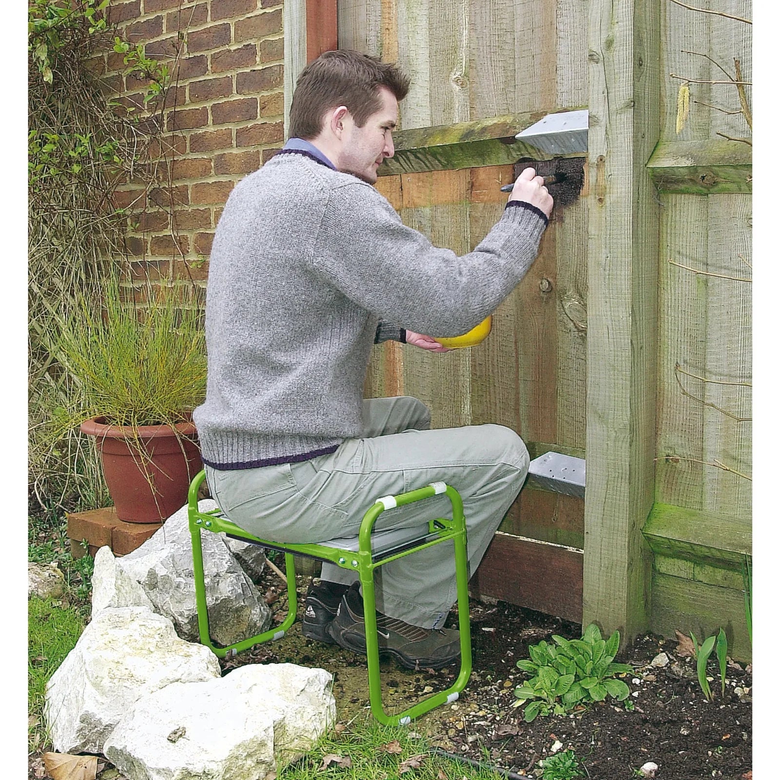 Draper Folding Garden Kneeler and Seat - GKS