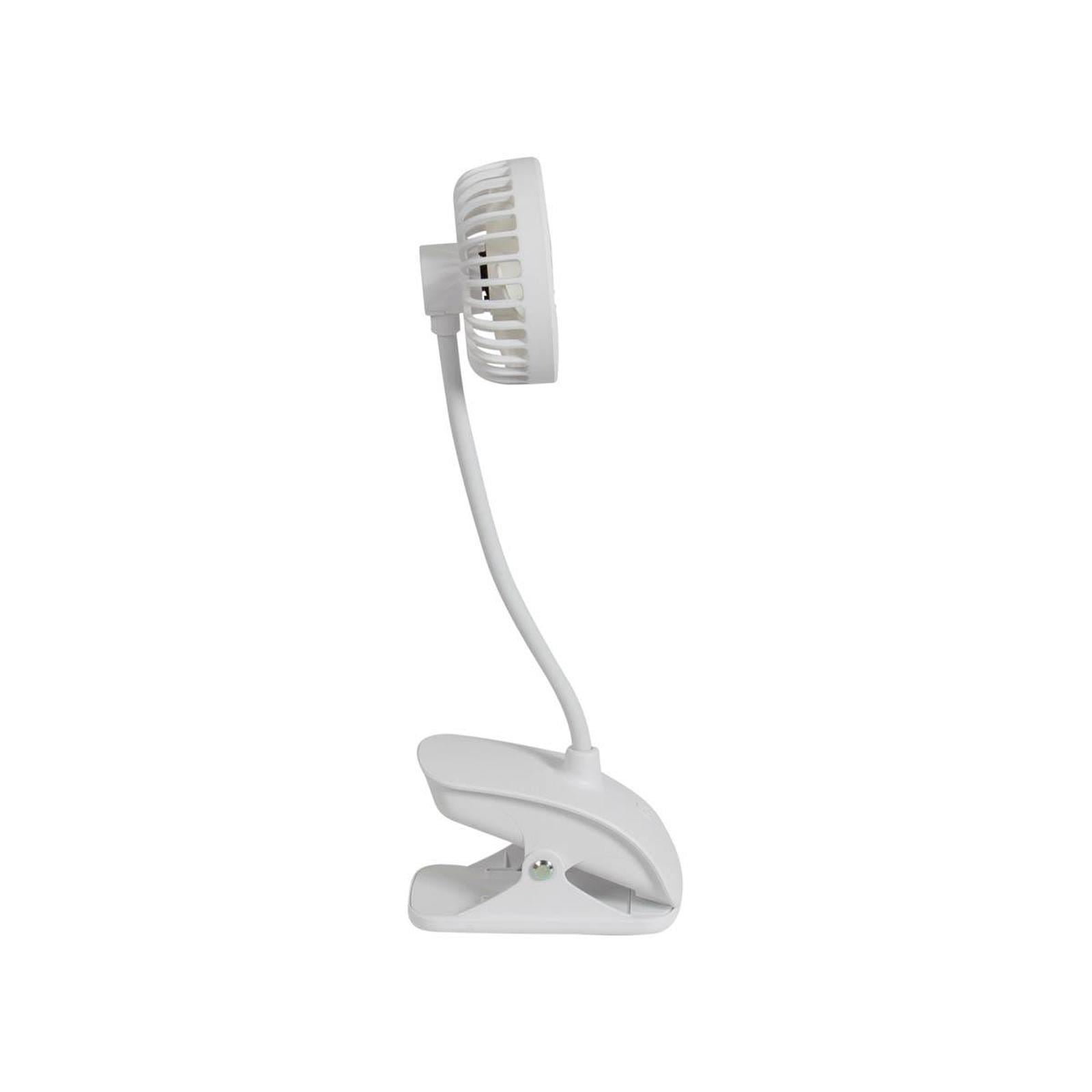 Bo-Camp Table Fan with Clamp Flex Rechargeable