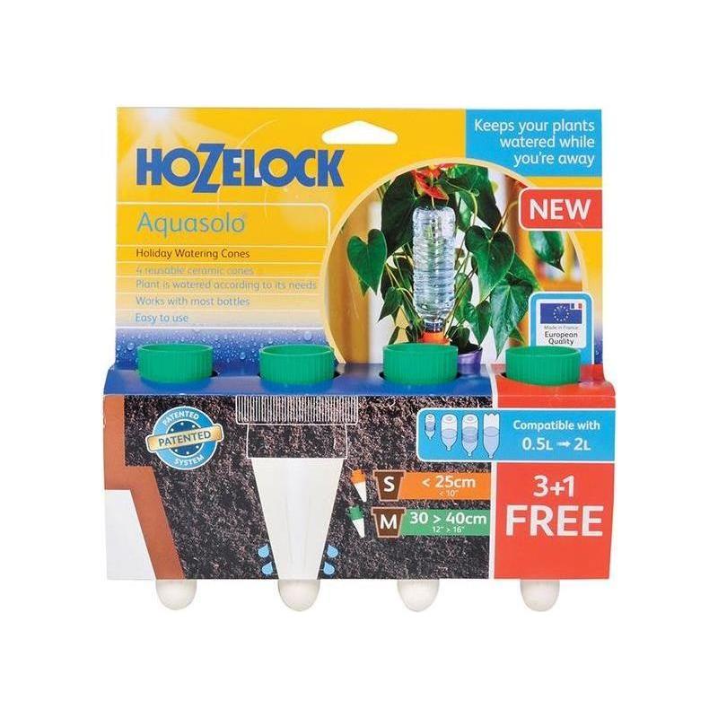 Hozelock 2717 Green Aquasolo Watering Cone for Medium 16in Pots (Pack 4)