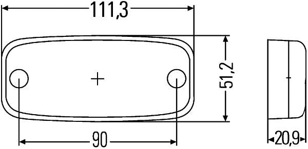 Hella Tail Light 2TM 345 600-307