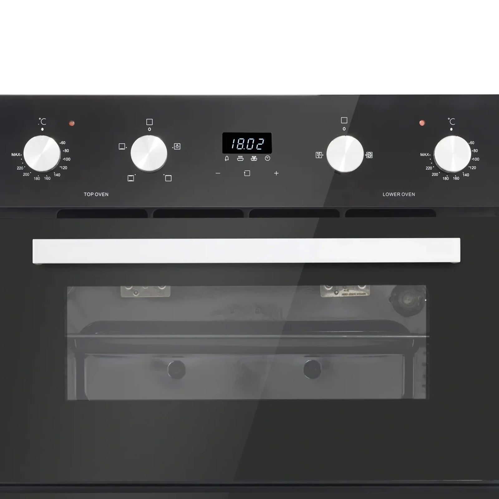 Baridi Built-Under Double Oven DH278, 74L Capacity, Energy Rating A