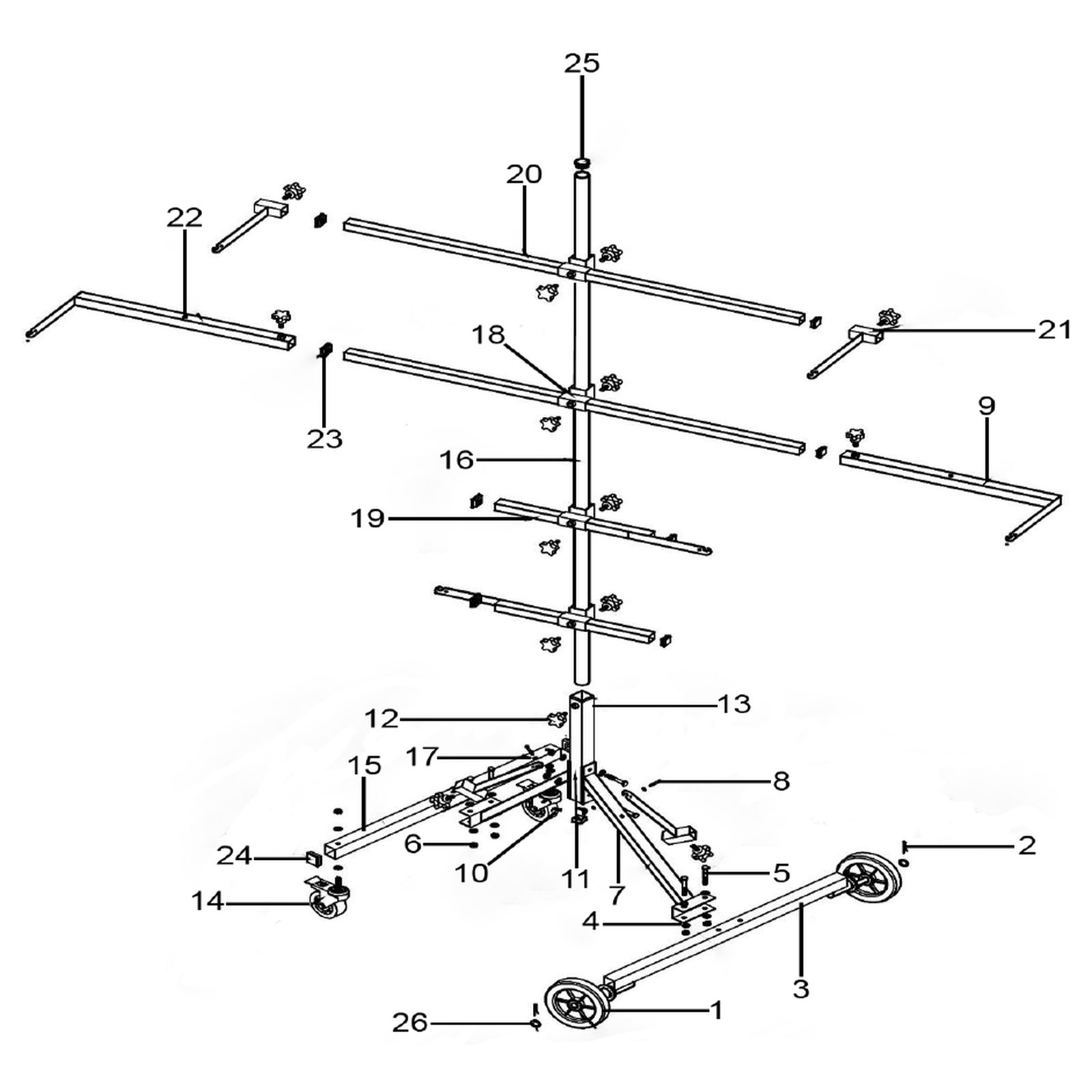Sealey Bracket (left) MK59.V2-22