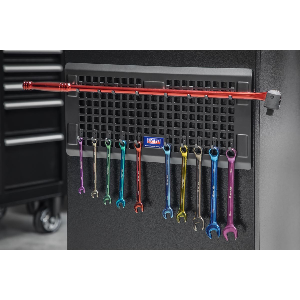 Sealey Magnetic Pegboard Black APPBB