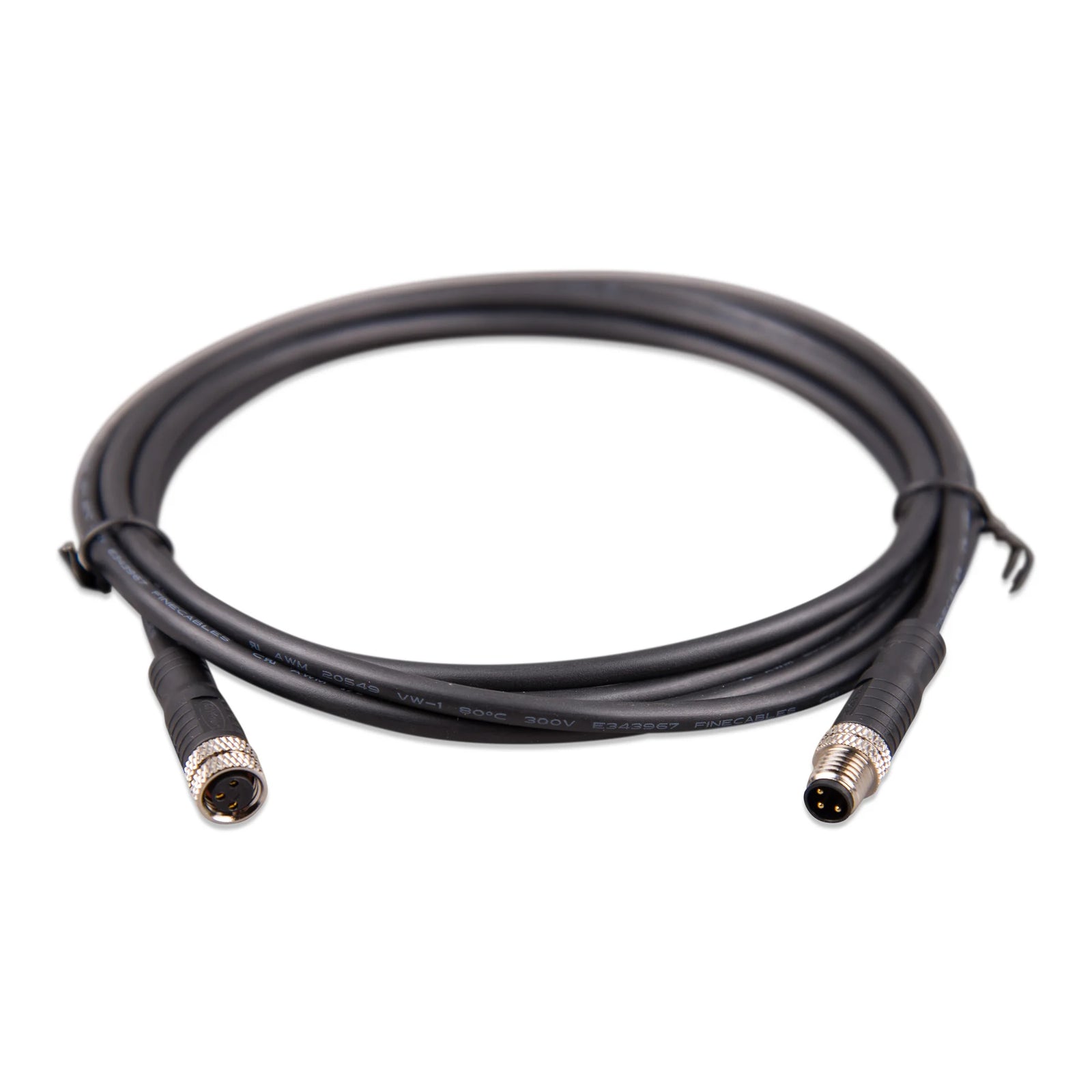 Victron M8 Circular Connector 3 Pole Cable 3m (Pack of 2)