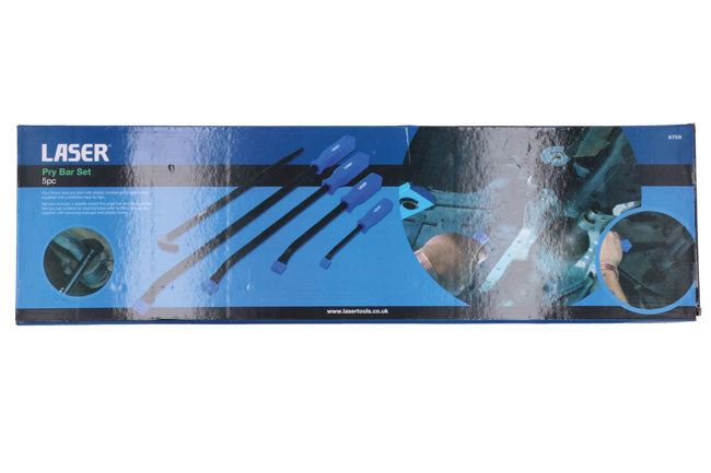 Laser Pry Bar Set 5pc 8759
