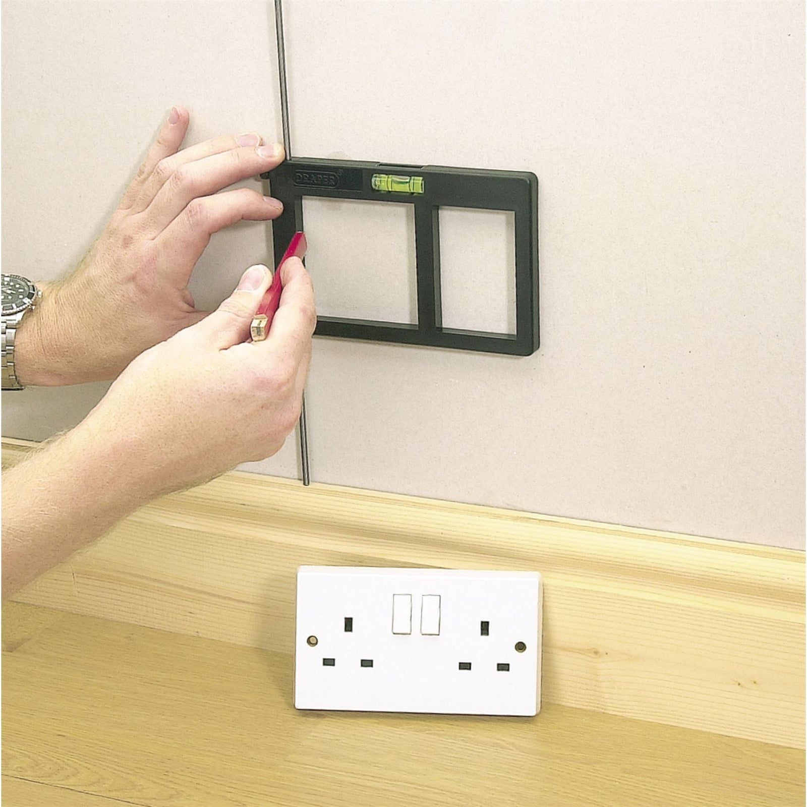 Draper Socket Box Cutting Template 63955