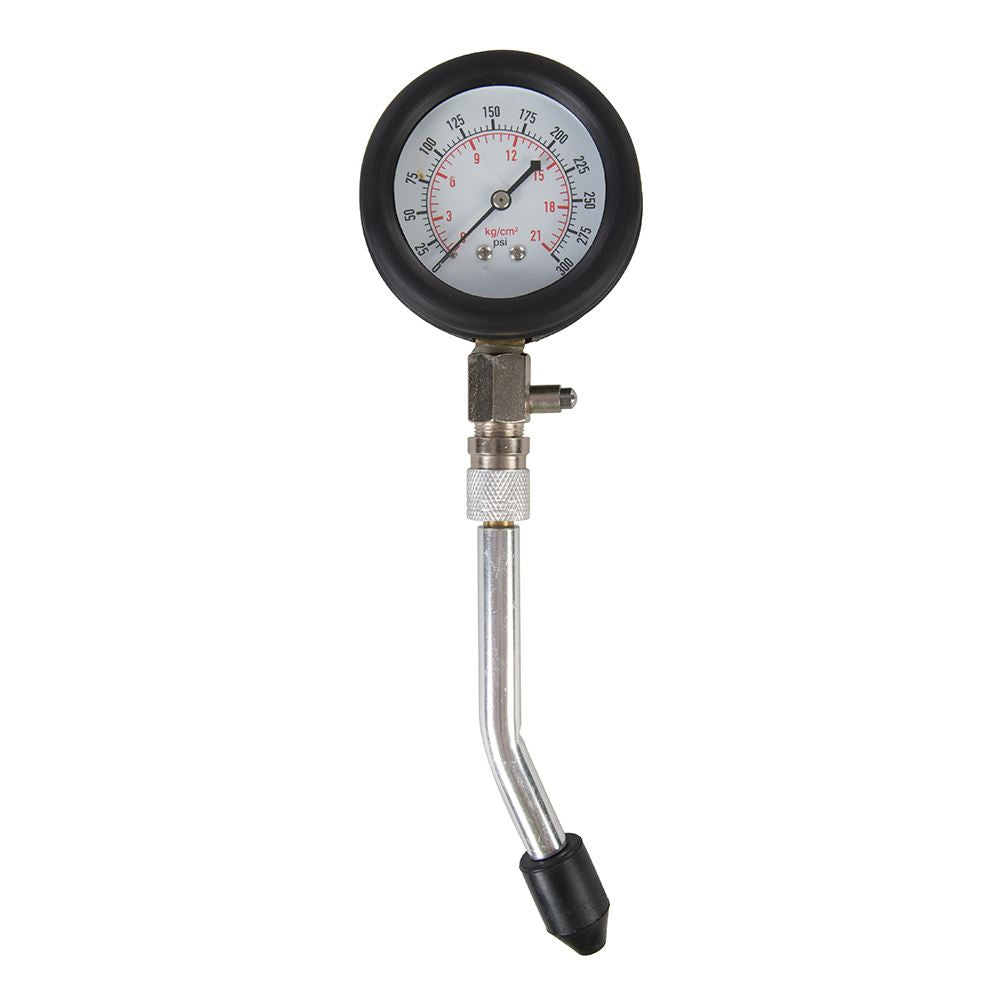Silverline Petrol Engine Compression Test Kit 8pce 0 - 300psi