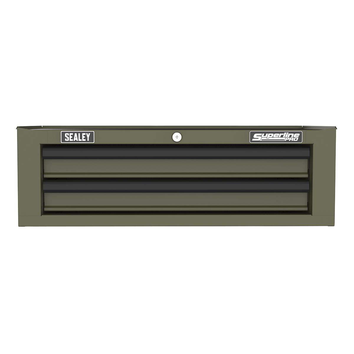 Sealey Mid-Box Tool Chest 2 Drawer - Khaki, 670x440x210mm