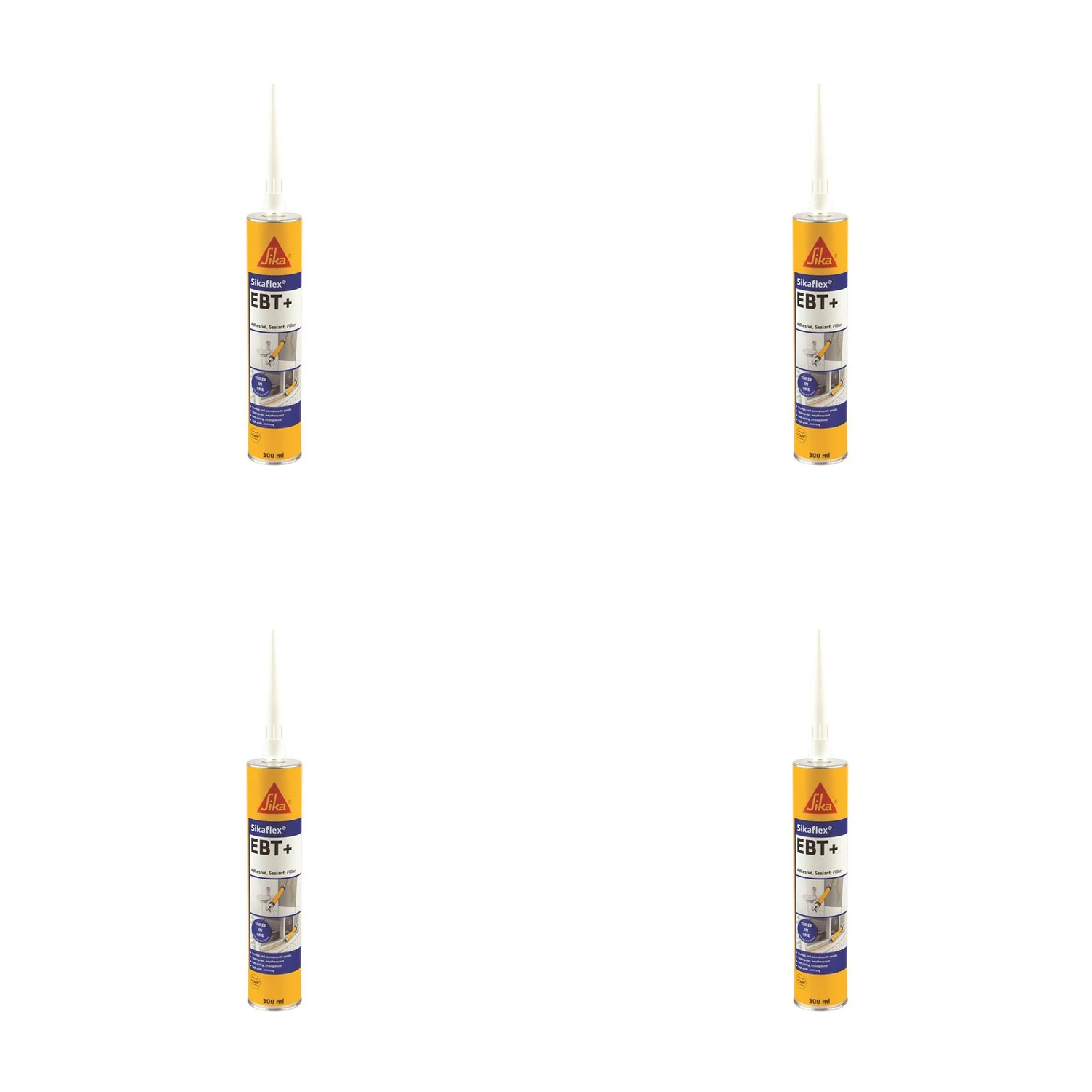 Everbuild Sika Sikaflex® EBT+ Grey 300ml - 511397