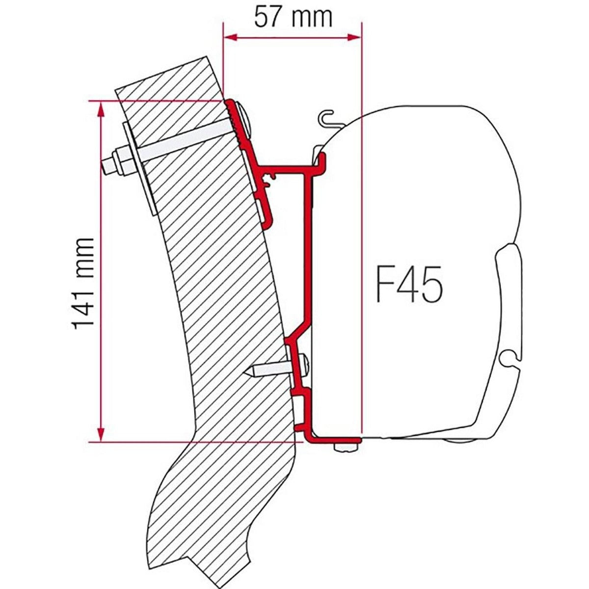 Fiamma Adapter Wingamm Oasi 230 (98655-929)