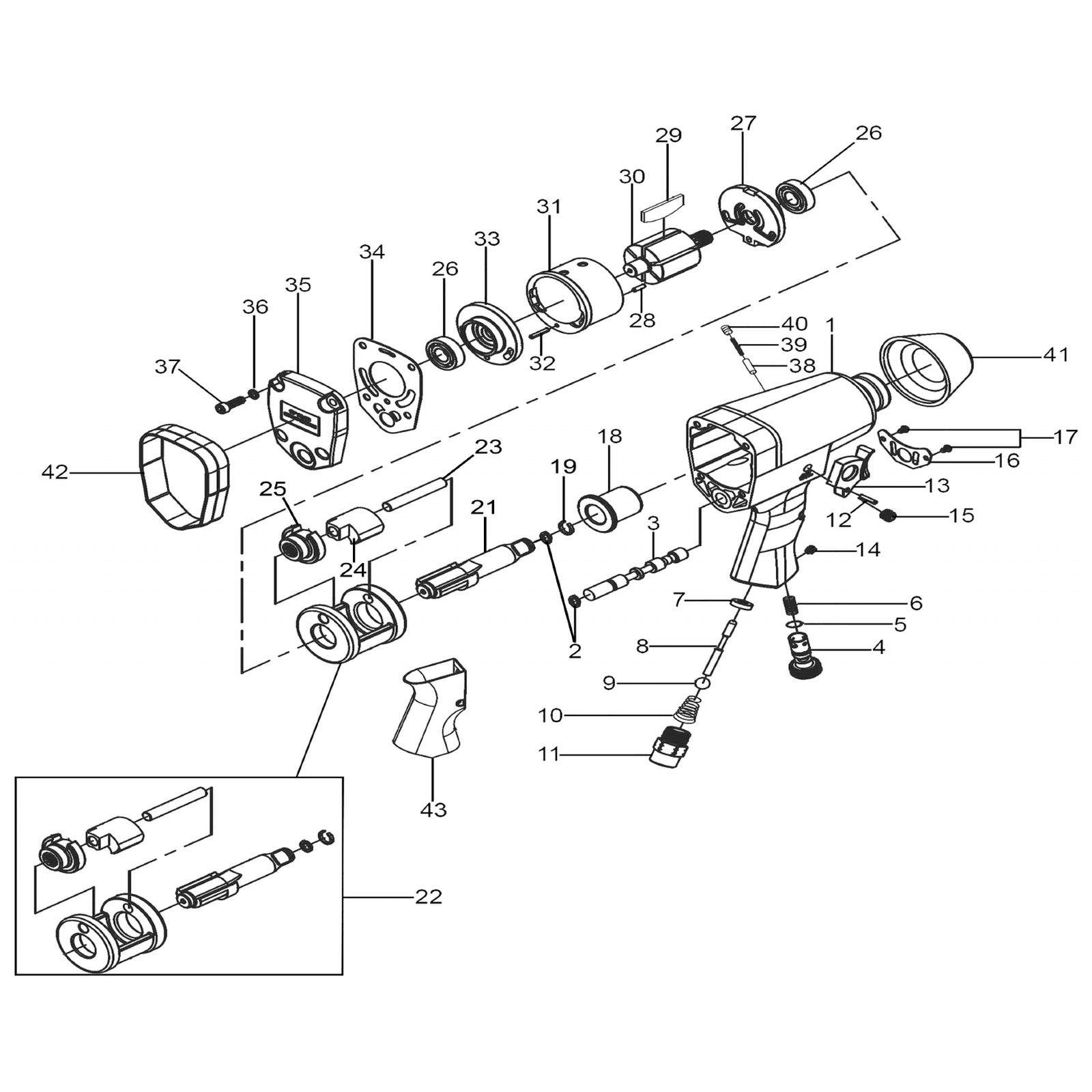 Sealey Pin SA2.V2-38