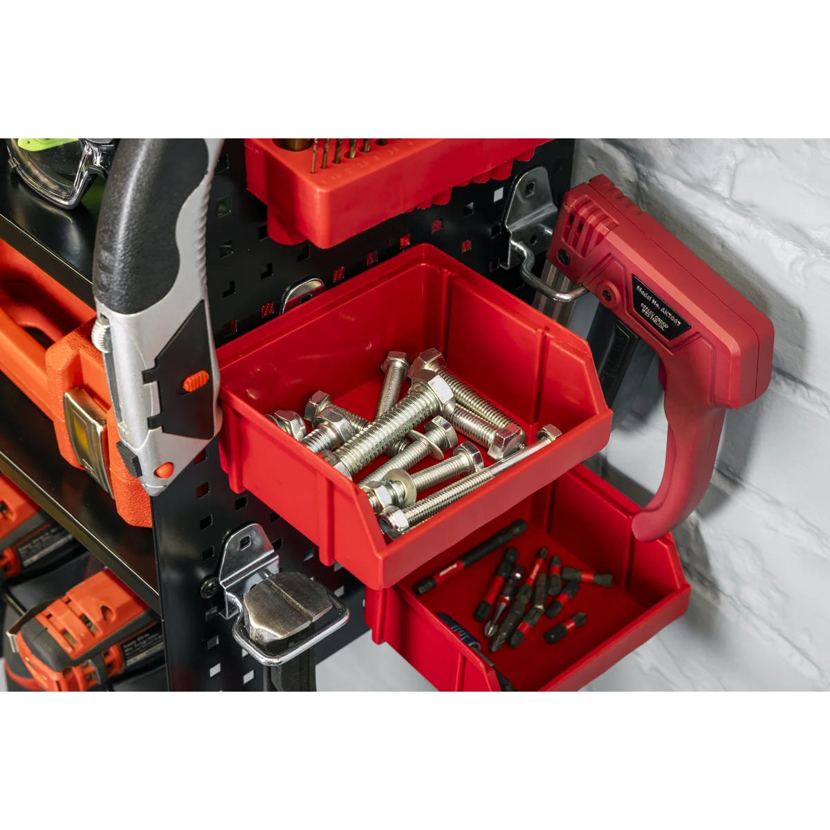 Sealey PTSR4 Power Tool Storage Rack with 3 Shelves