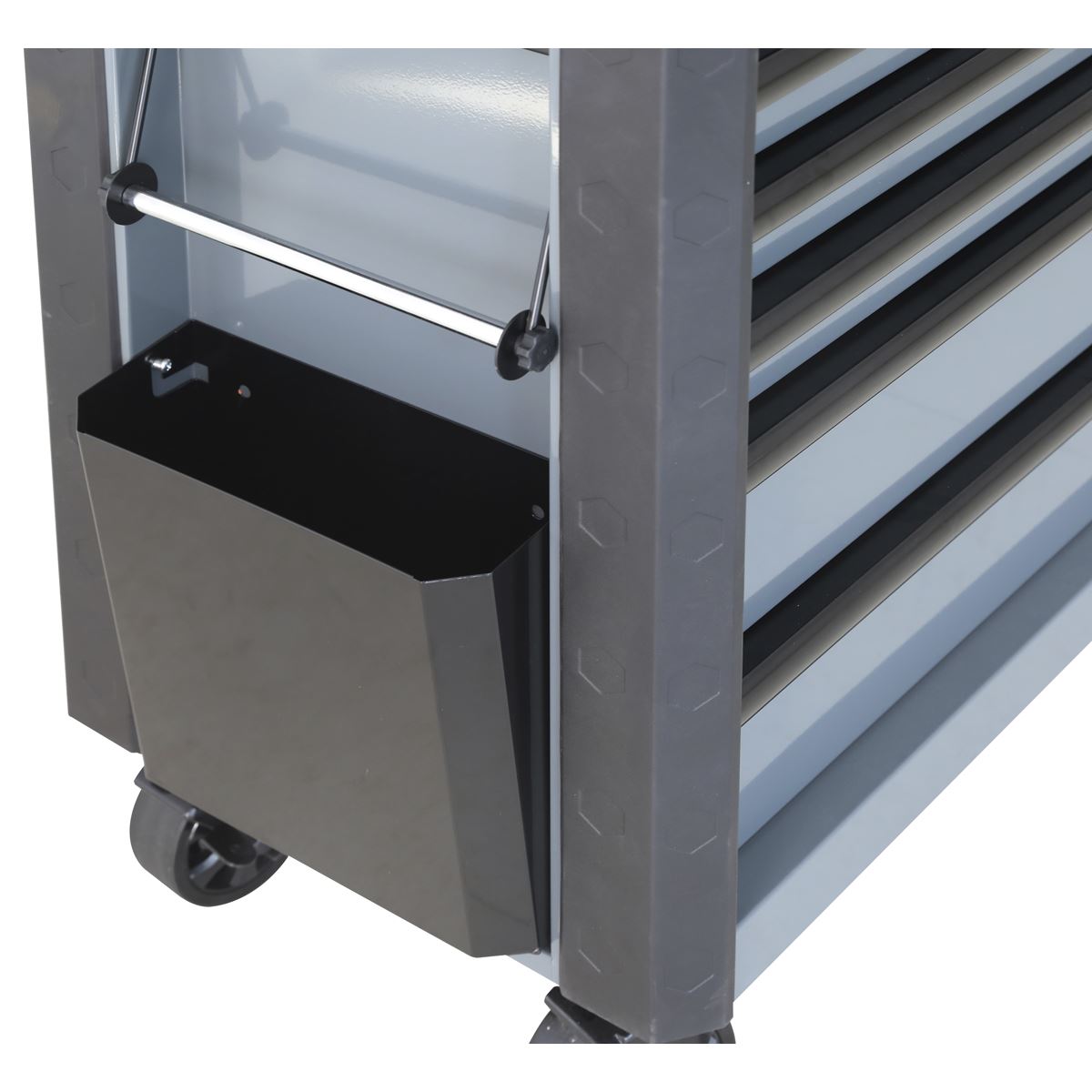 Superline Pro Tool Trolley 6 Drawer - Grey AP366G