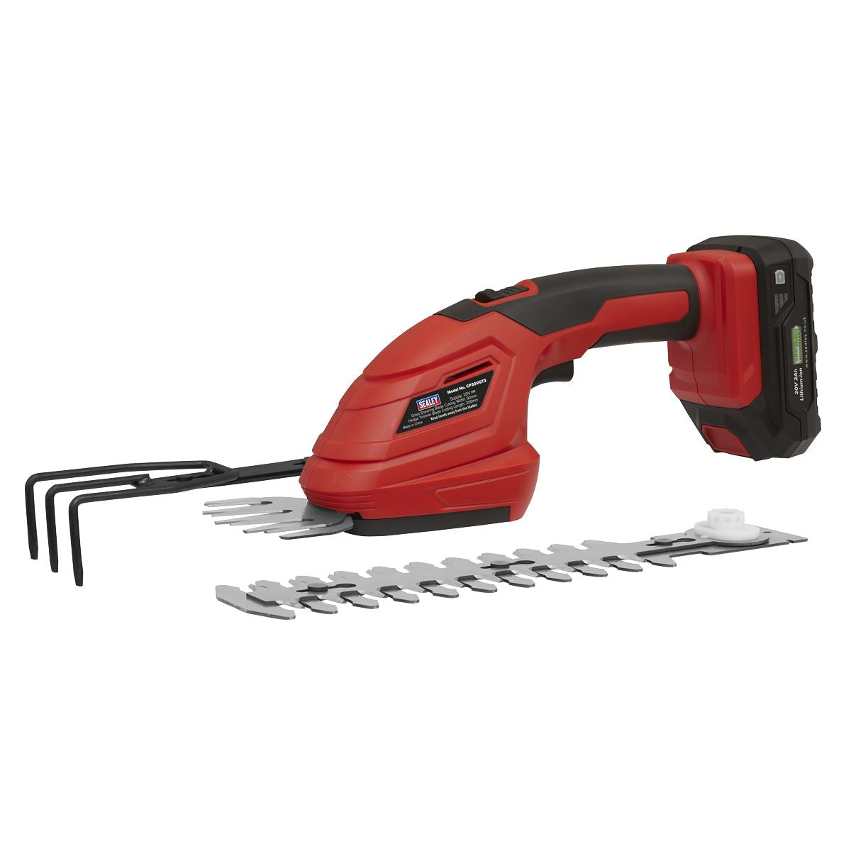 Sealey Cordless 20V SV20 Series 3-in-1 Garden Tool Body Only CP20VGT3