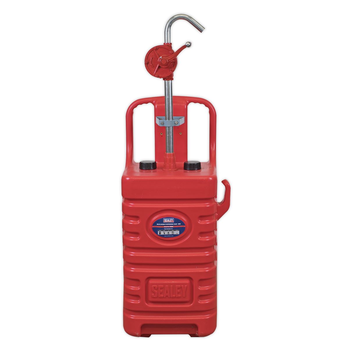 Sealey Mobile Dispensing Tank 55L with Oil Rotary Pump Red DT55RCOMBO1