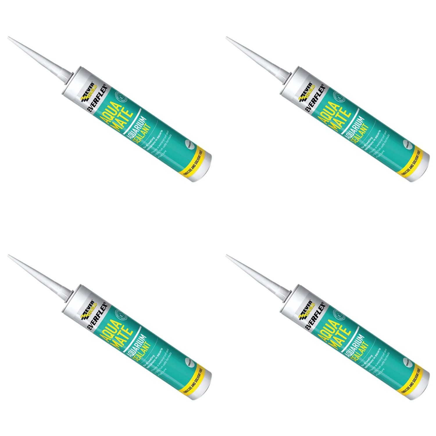 Everbuild Sika Aqua Mate Silicone Transparent 295ml - 489687
