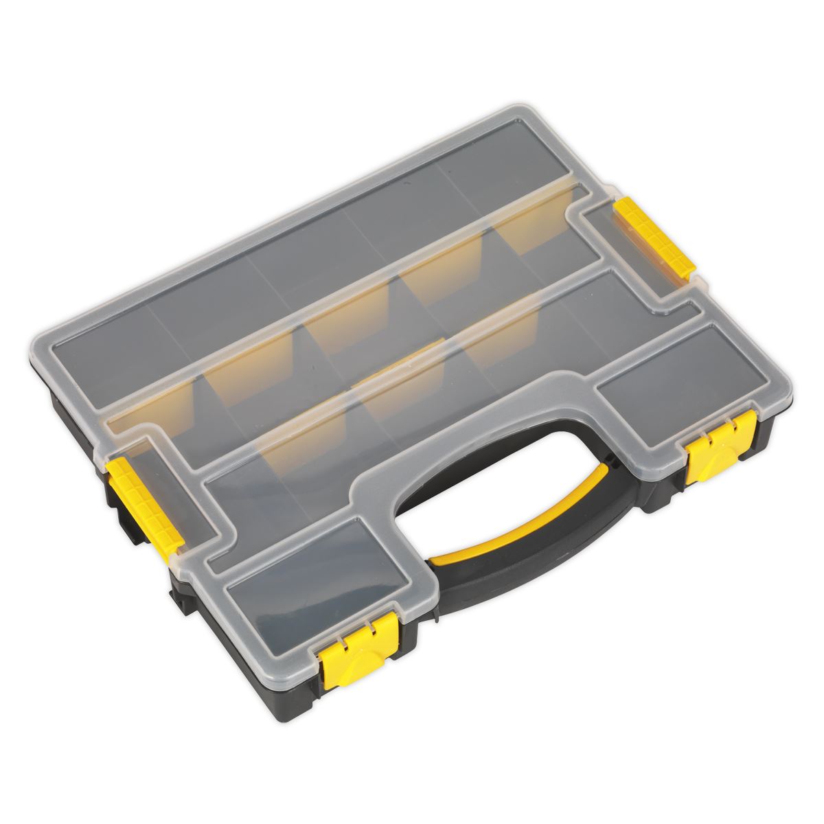 Sealey Tool Box Organiser Stackable Storage Case Parts Tray Fixings Toolbox