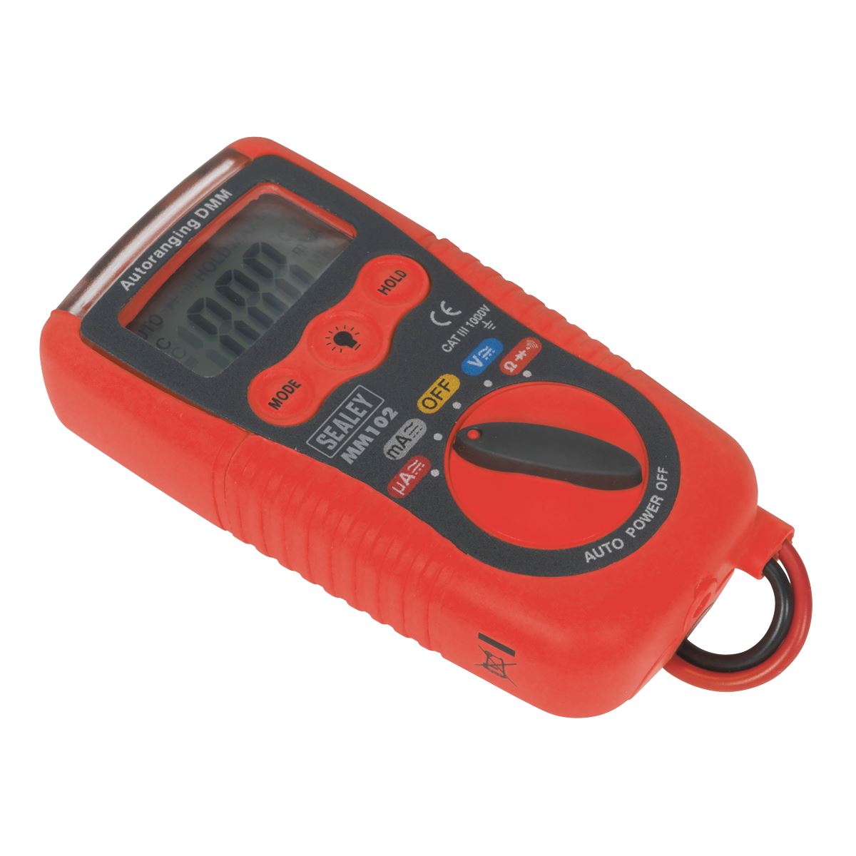 Sealey Professional Auto-Ranging Digital Multimeter mm102