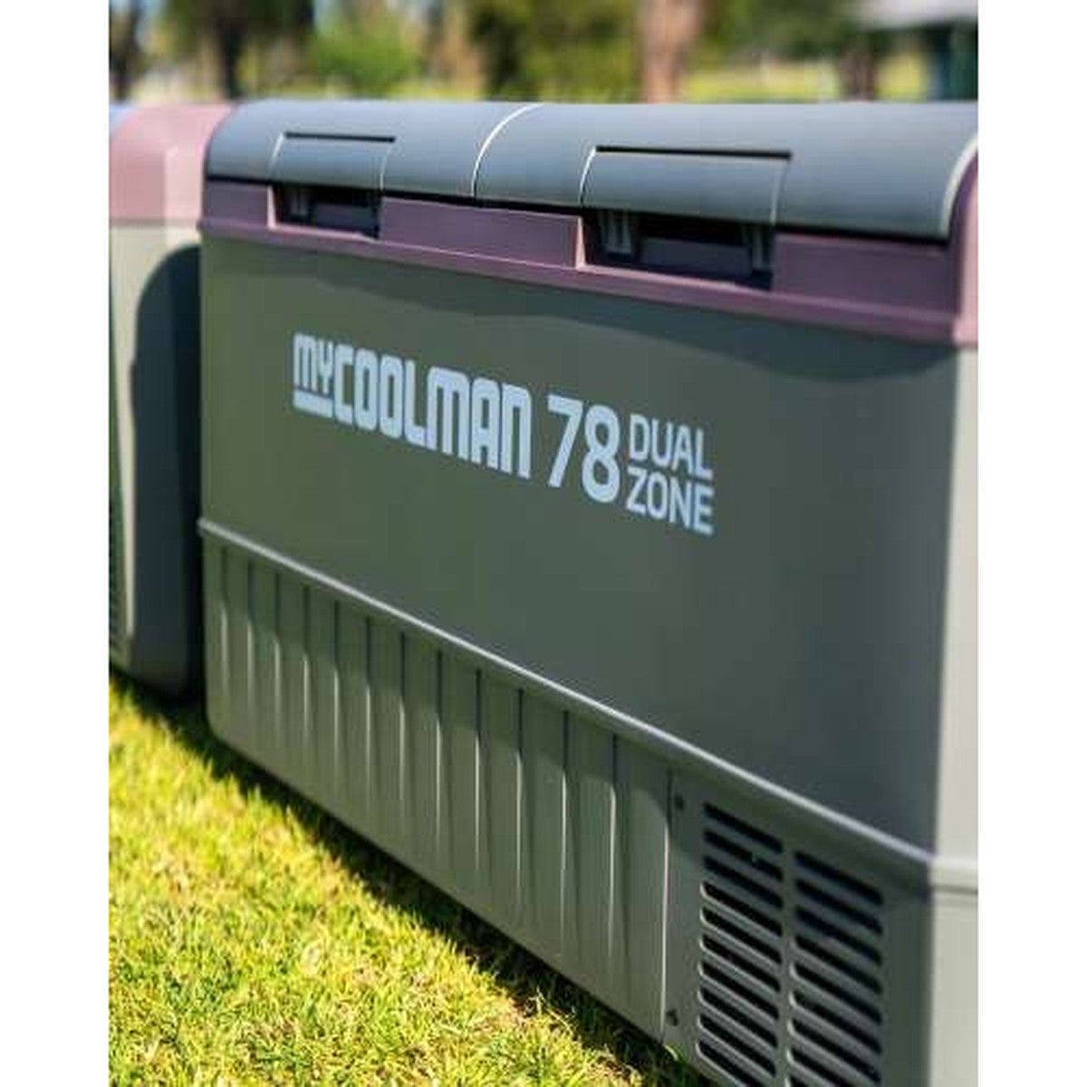 myCOOLMAN 78L Icebox Large Heavy-Duty Hard Cooler with Drain Plug, Tie-Down Points & Bottle Opener