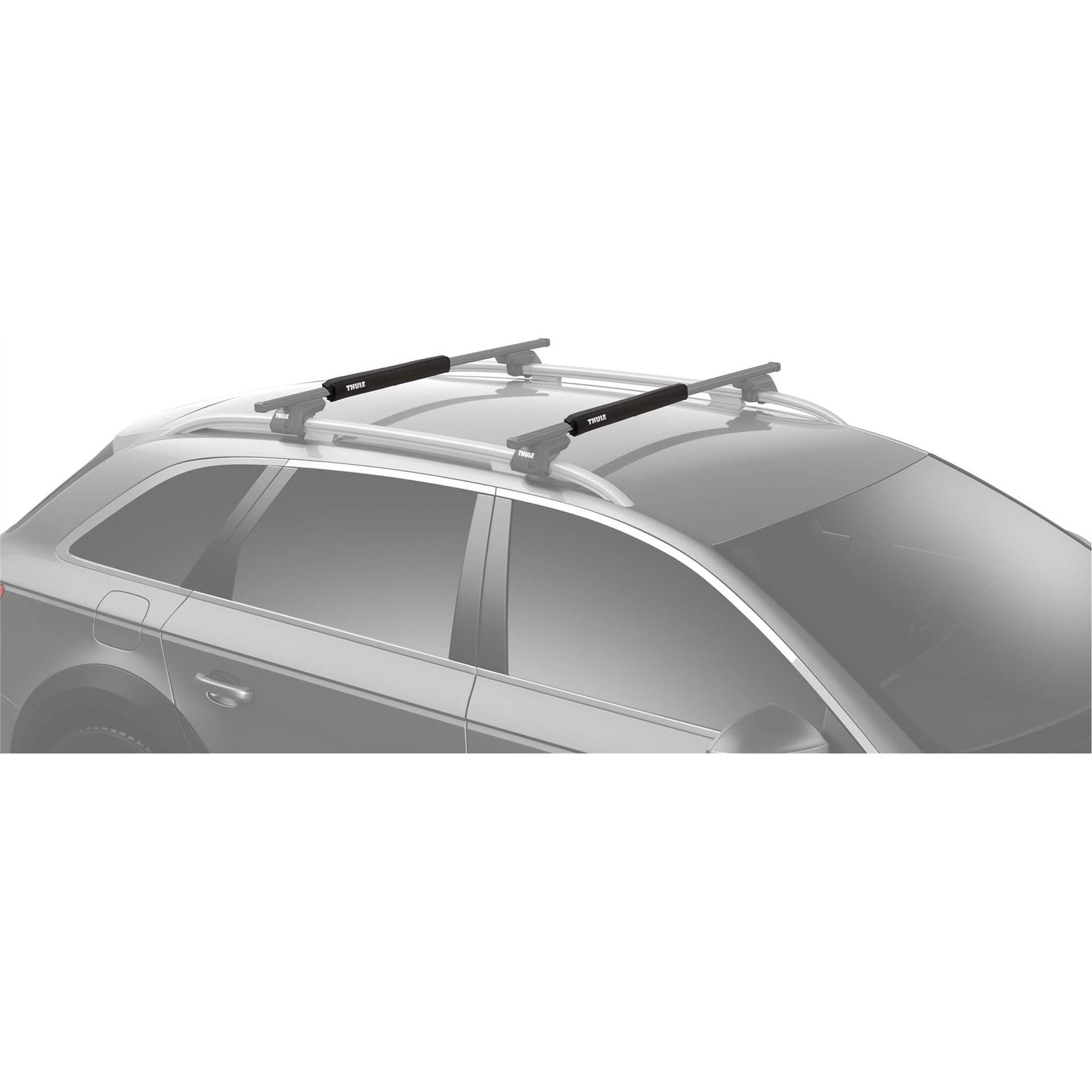 Thule Surf Pads Medium Narrow 20" Black Surfboard Rack