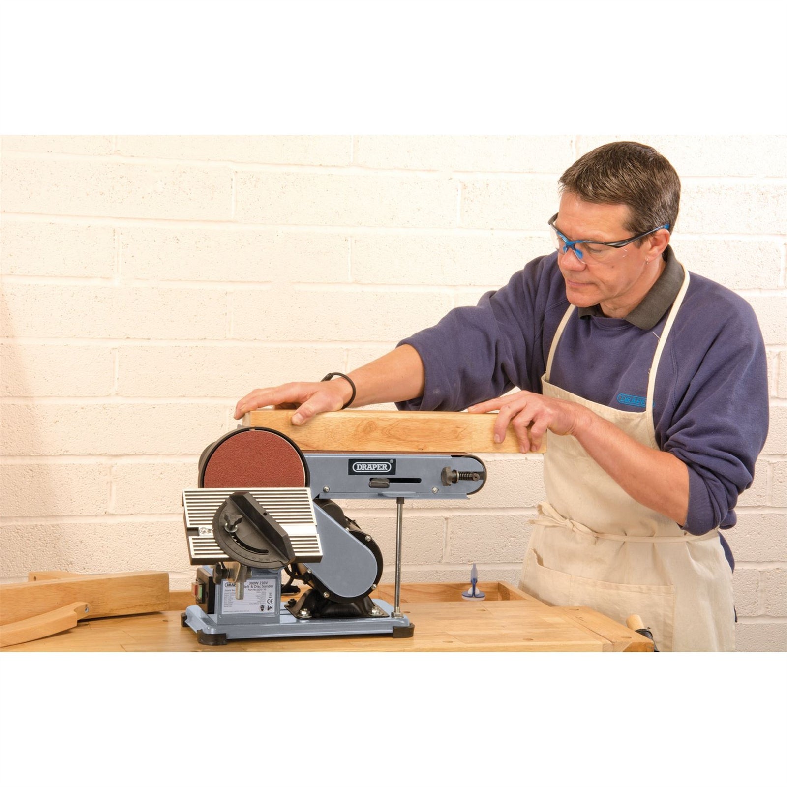 Draper Storm Force Belt and Disc Sander, 375W 53005