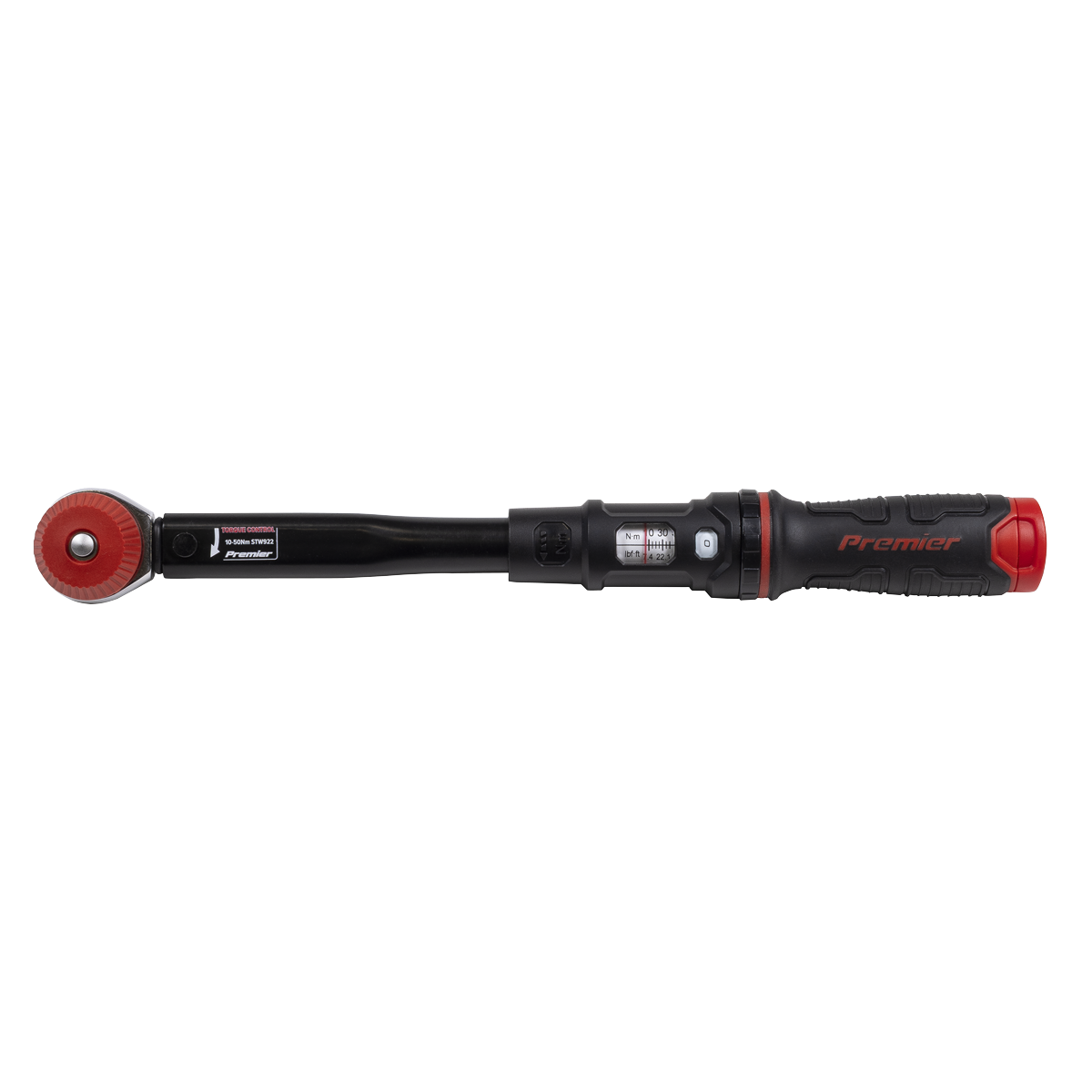 Sealey Micrometer Torque Wrench 10-50Nm 3/8"Sq Drive