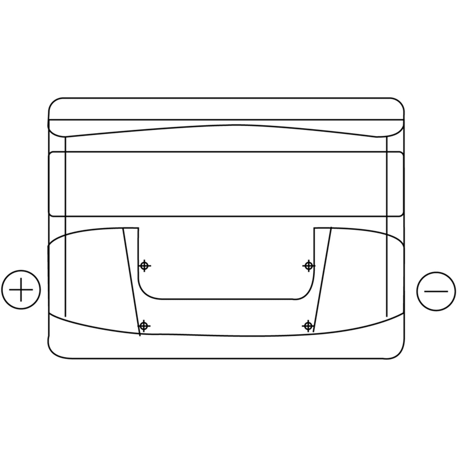 Exide Battery 12V 62Ah 540A EB621