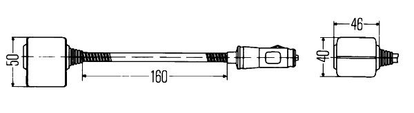Hella Reading Light 2AB 004 532-297
