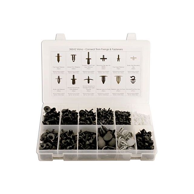 Connect Volvo Assorted Trim Clips 350pc 36042