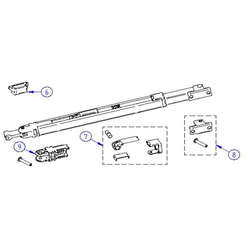 OmniStore/Thule Adjusting Balancer Lever Repair Kit - Support Leg Pre 2009 | Part #1500601150
