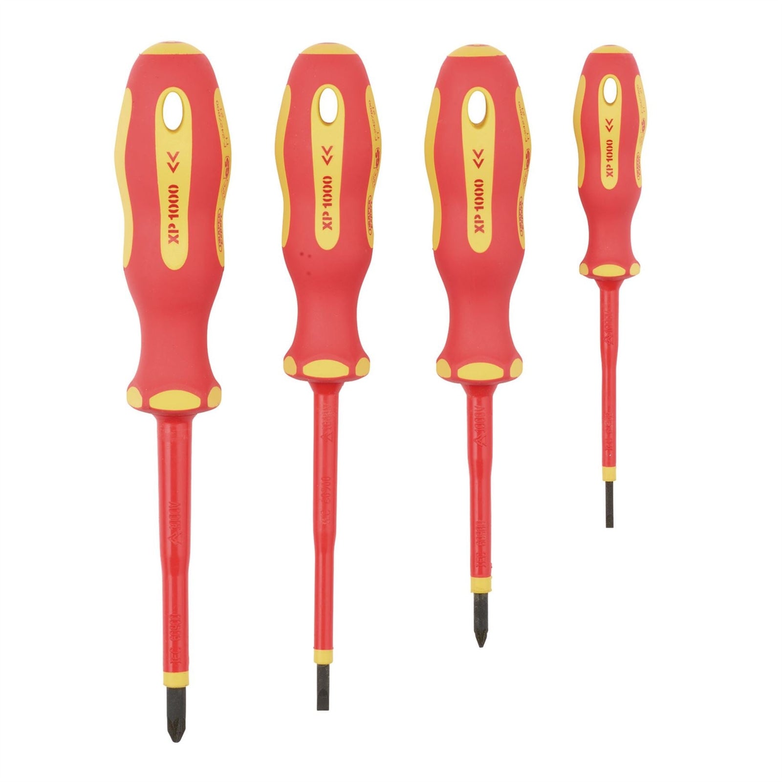 Draper XP1000 VDE Screwdriver Set (4 Piece) 64693