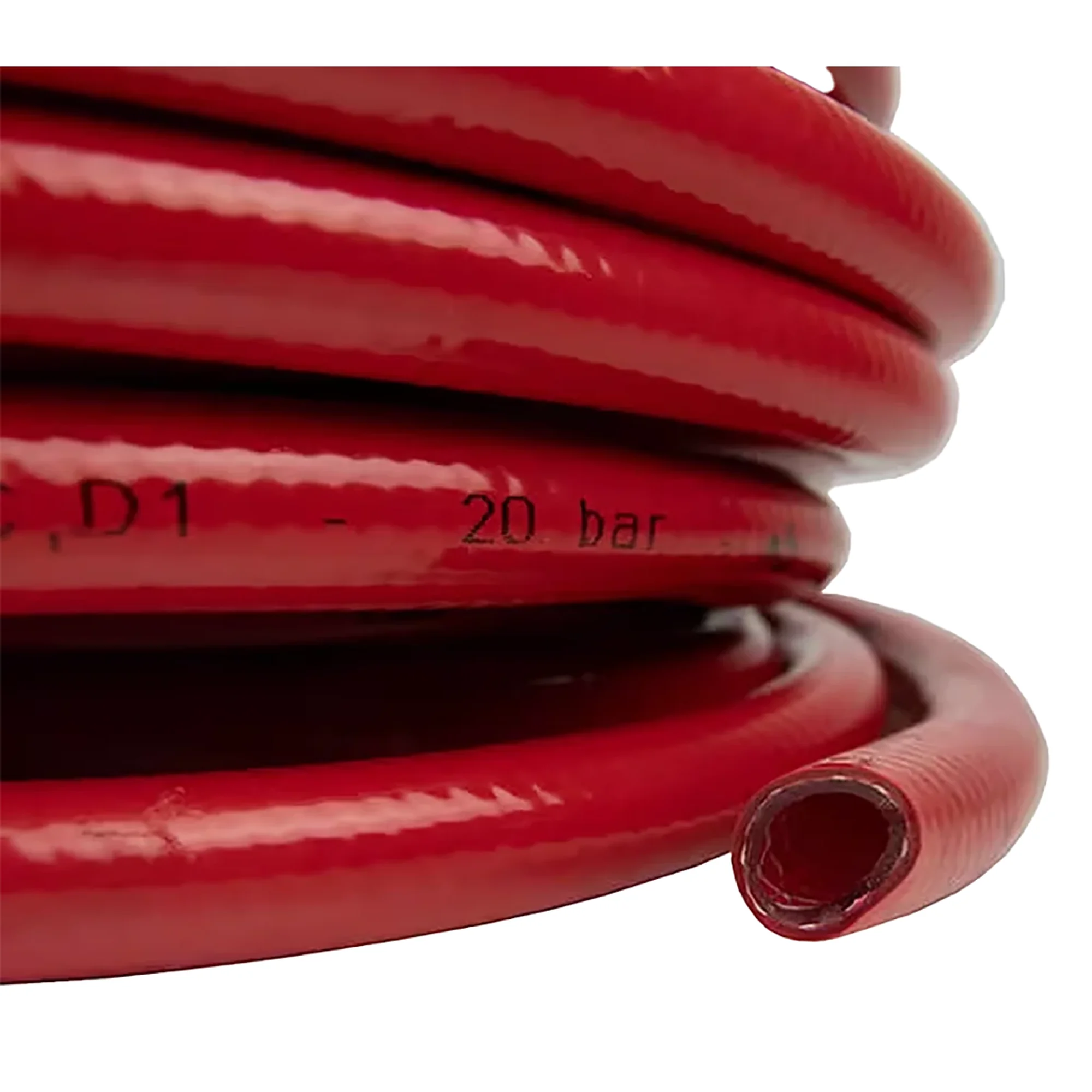 Copely PVC Hose 12.5x18.5mm Reinforced Red 30m Roll