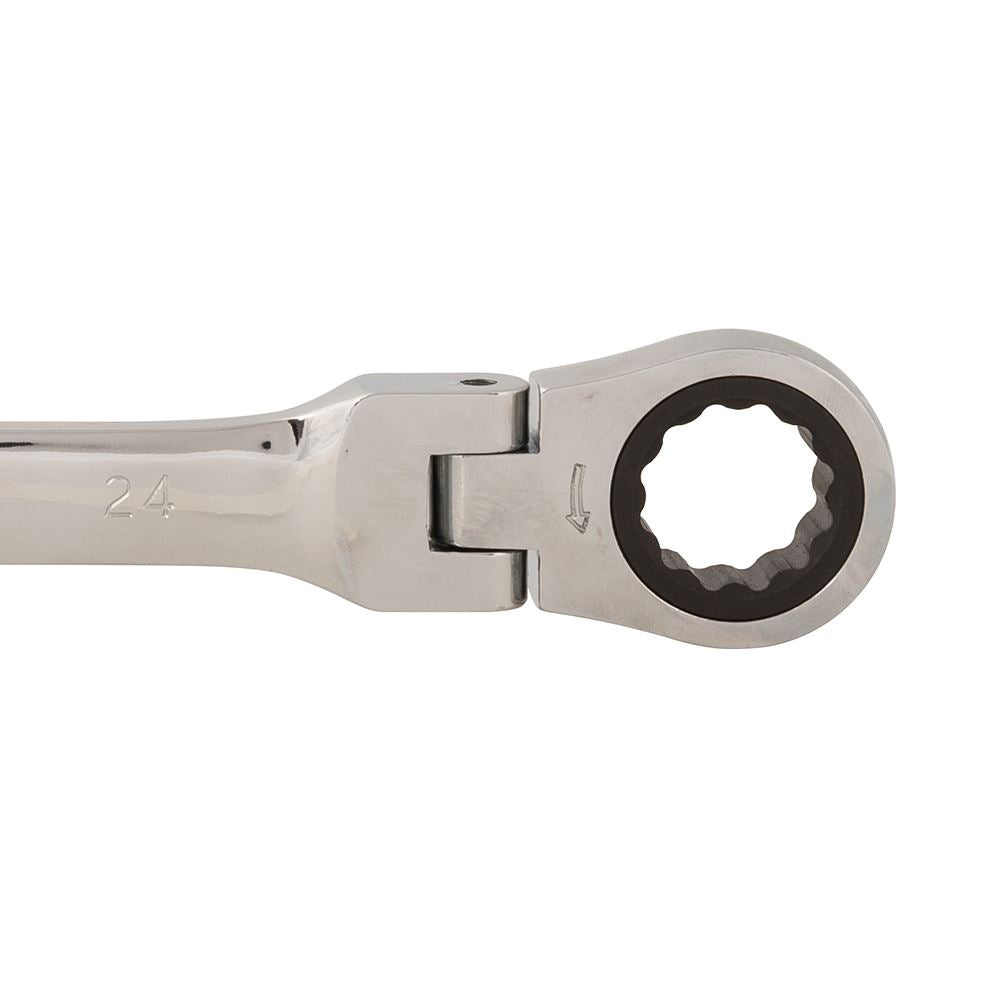 Silverline Flexible Head Ratchet Spanner 24mm 228556